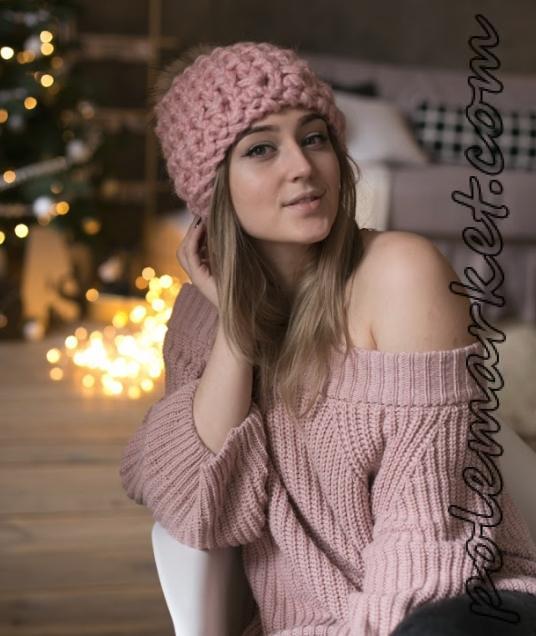 вязаная шапка